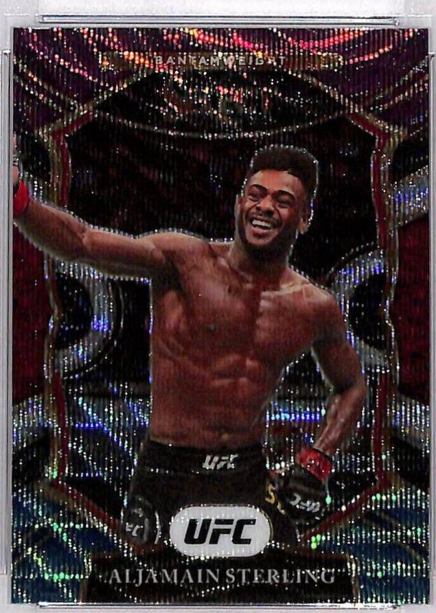 Aljamain Sterling 2021 Panini Select UFC Concourse #46 Tri Color
