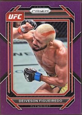 Deiveson Figueiredo 2023 Panini Prizm UFC Base #165 Purple