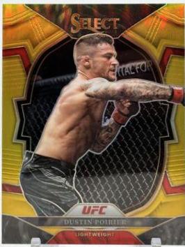 Dustin Poirier 2023 Panini Select UFC Concourse #75 Gold