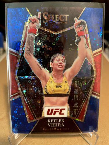 Ketlen Vieira 2022 Panini Select UFC Premier Level #176 Blue Disco