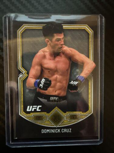 Dominick Cruz 2017 Topps Museum Collection UFC Base #9 Gold