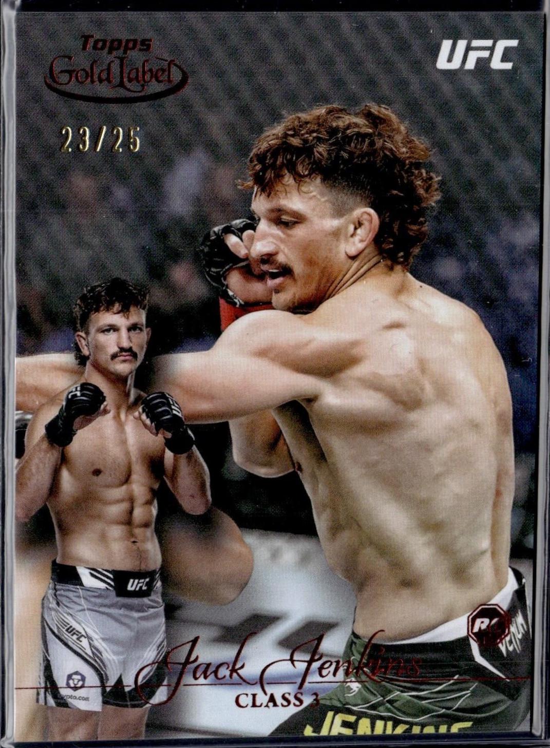 Jack Jenkins 2024 Topps Gold Label UFC Base Class III #64 Red