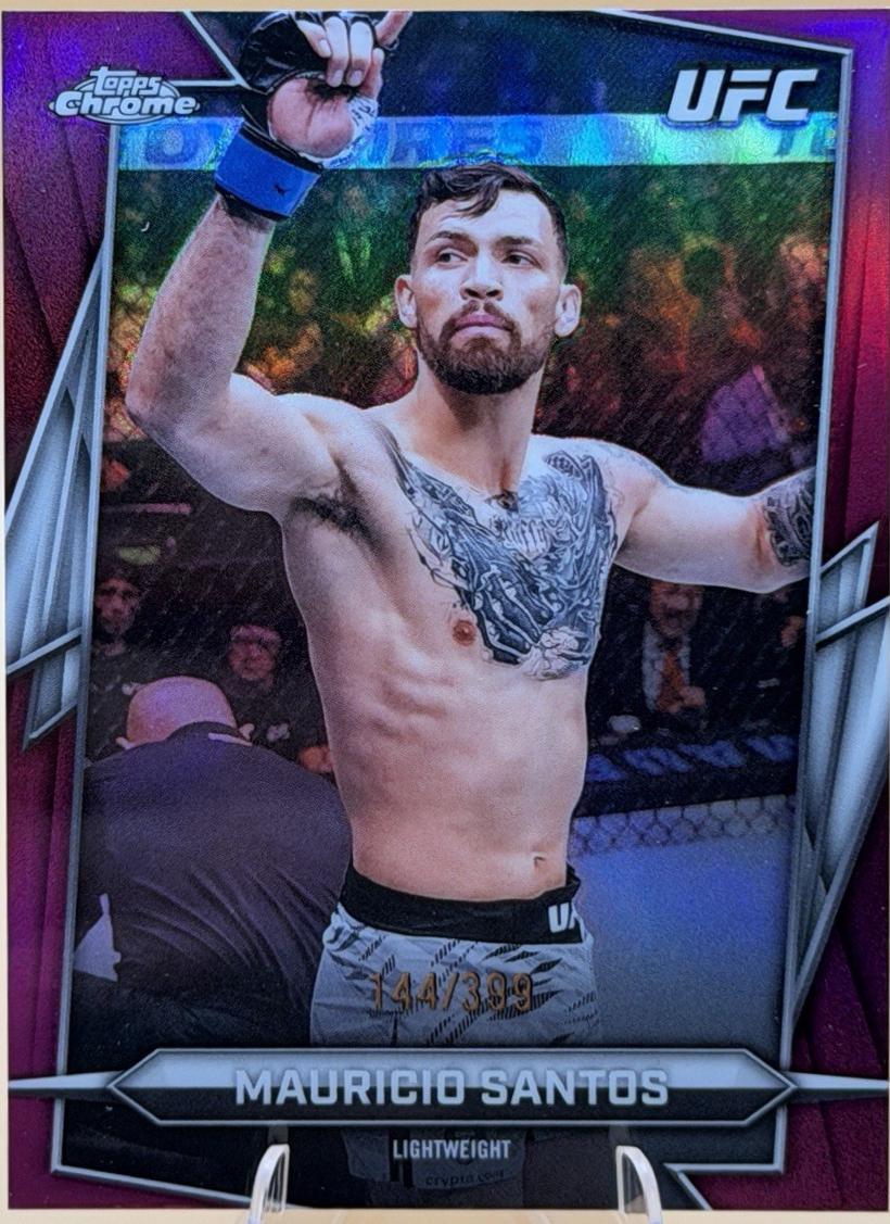 Mauricio Ruffy 2026 Topps Chrome UFC Base #178 Magenta Refractor