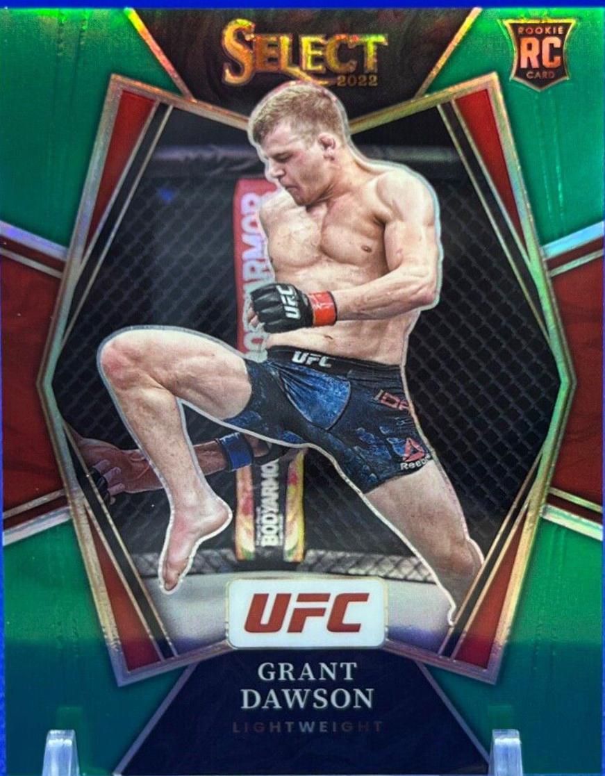 Grant Dawson 2022 Panini Select UFC Mezzanine #318 Green
