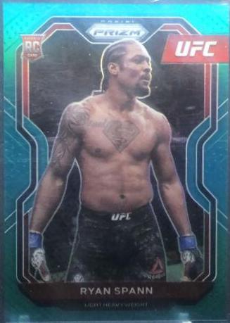 Ryan Spann 2021 Panini Prizm UFC Base #41 Teal