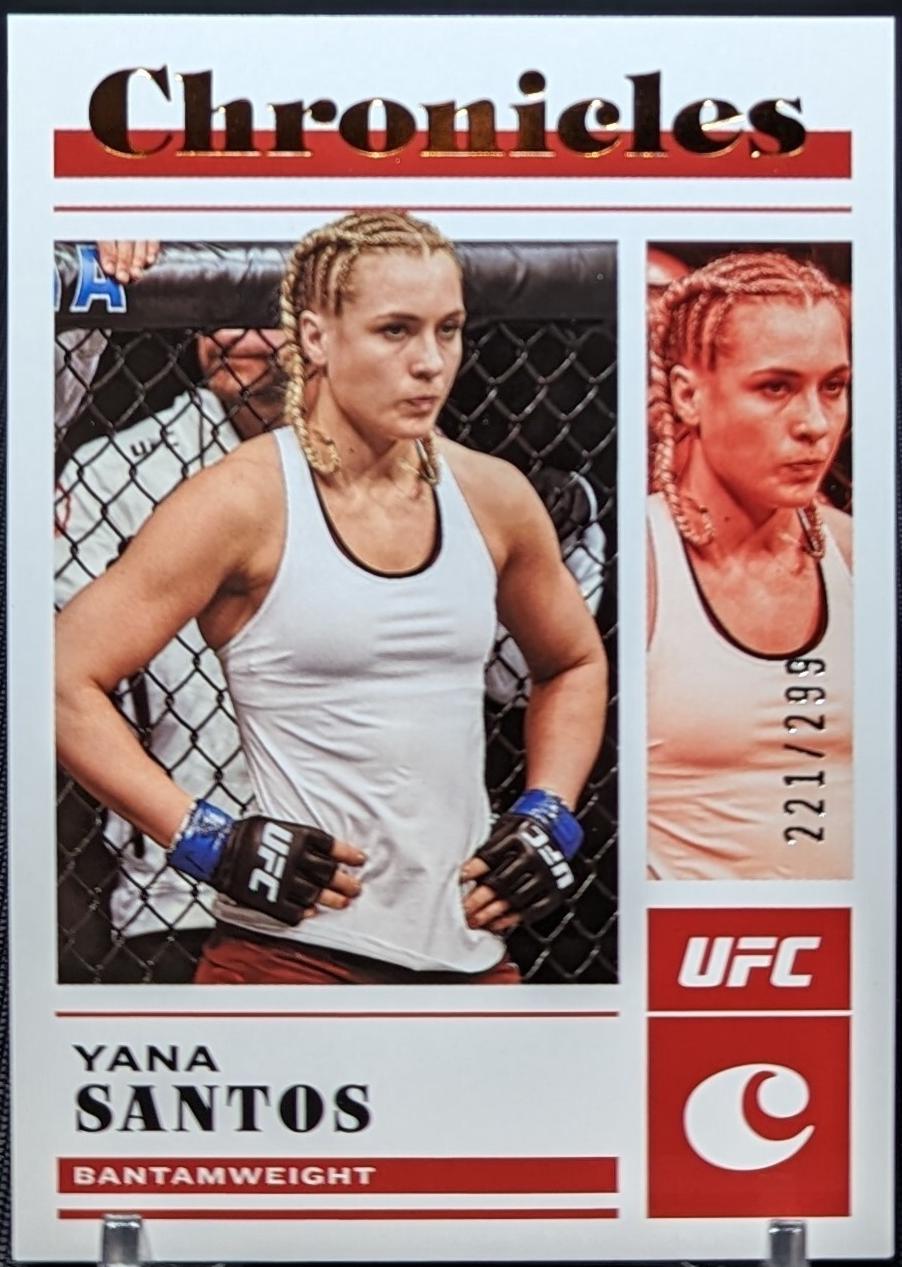 Yana Santos 2023 Panini Chronicles UFC Base Chronicles #51 Bronze