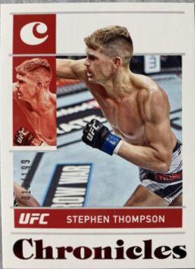 Stephen Thompson 2022 Panini Chronicles UFC Base Chronicles #16 Red