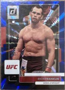 Rich Franklin 2023 Panini Donruss UFC Base #113 Press Proof Silver