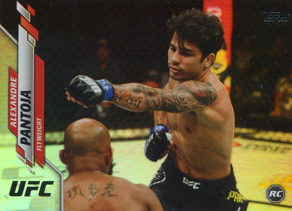 Alexandre Pantoja 2020 Topps UFC Base #93 Rainbow Foil