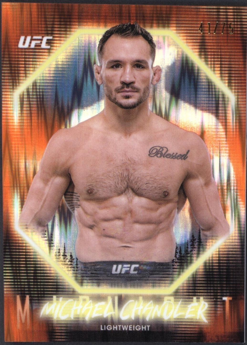Michael Chandler 2025 Topps Midnight UFC Base #94 Dusk