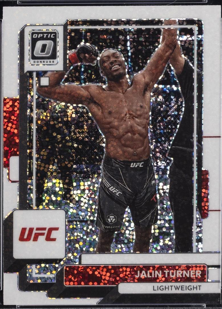 Jalin Turner 2023 Panini Donruss Optic UFC Base #54 White Sparkle