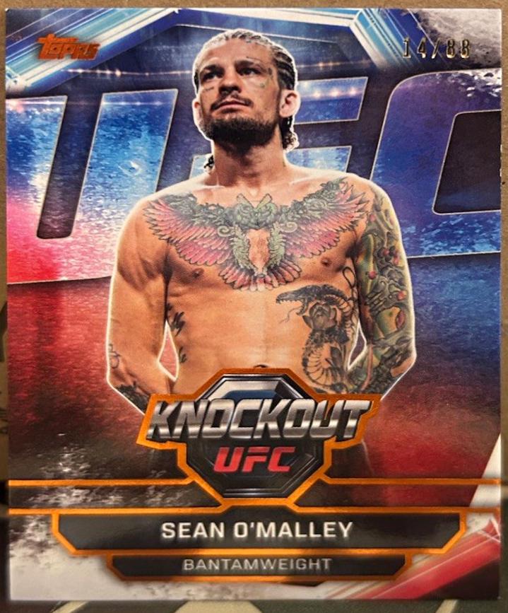 Sean O'Malley 2026 Topps Knockout UFC Base #10 Orange