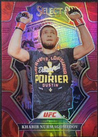 Khabib Nurmagomedov 2023 Panini Select UFC Octagonside #203 Maroon
