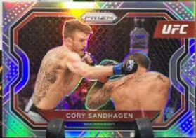 Cory Sandhagen 2021 Panini Prizm UFC Base #126 Silver