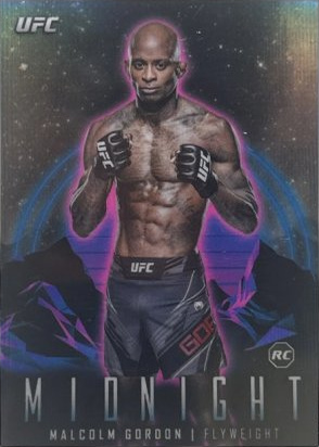 Malcolm Gordon 2024 Topps Midnight UFC Base #88 Topps Industry Conference Promo