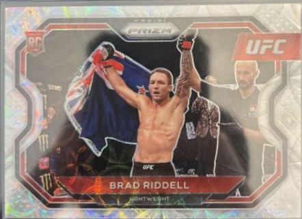 Brad Riddell 2021 Panini Prizm UFC Base #118 Premium