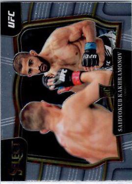 Saidyokub Kakhramonov 2023 Panini Select UFC Octagonside #217 Silver