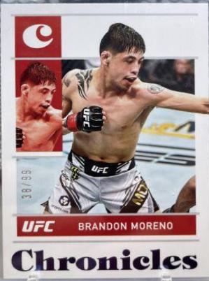 Brandon Moreno 2022 Panini Chronicles UFC Base Chronicles #69 Green