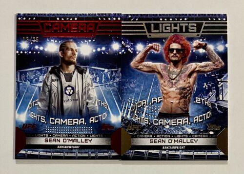 Sean O'Malley 2024 Topps Knockout UFC Camera (Lights, Camera, Action) #CAM-19 Red