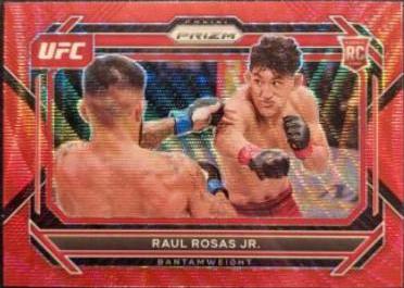 Raul Rosas 2023 Panini Prizm UFC Base #8 Ruby Wave