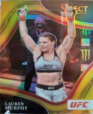 Lauren Murphy 2022 Panini Select UFC Mezzanine #322 Gold