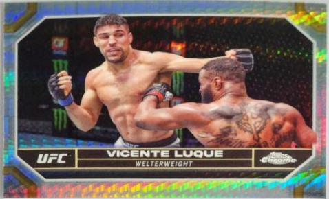 Vicente Luque 2024 Topps Chrome UFC Base #192 Prism Refractor