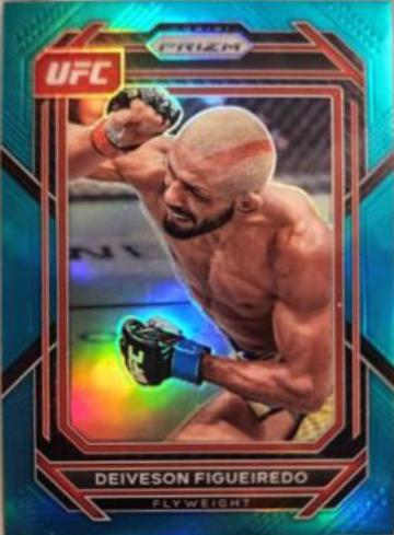 Deiveson Figueiredo 2023 Panini Prizm UFC Base #165 Teal