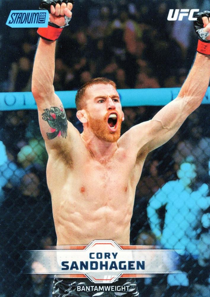 Cory Sandhagen 2026 Topps Stadium Club UFC Base #73 Light Blue