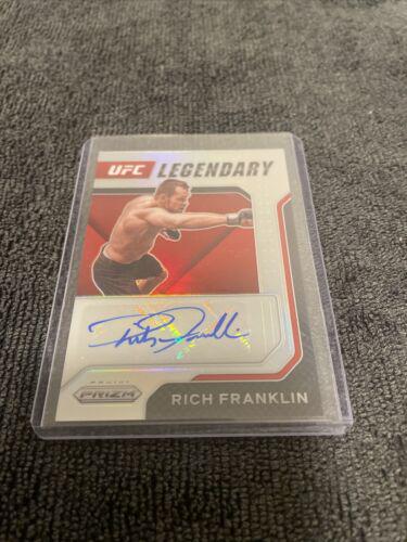 Rich Franklin 2022 Panini Prizm UFC Legendary Signatures #6 Silver