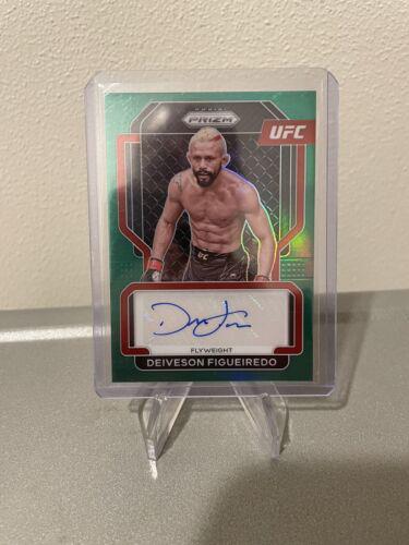 Deiveson Figueiredo 2022 Panini Prizm UFC Signatures #26 Green