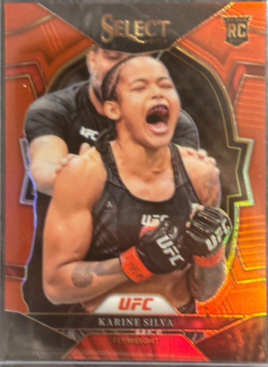 Karine Silva 2023 Panini Select UFC Concourse #67 Red