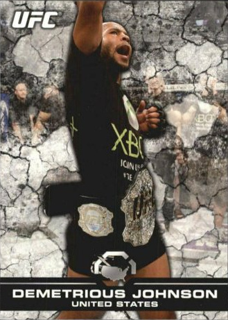 Demetrious Johnson 2013 Topps UFC Bloodlines Base #135 Platinum