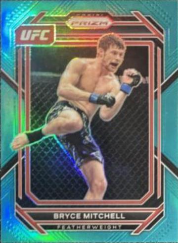 Bryce Mitchell 2023 Panini Prizm UFC Base #153 Teal