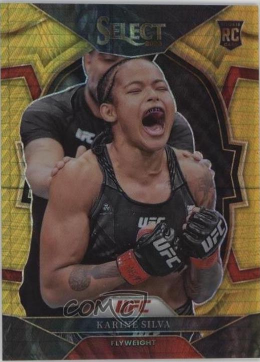 Karine Silva 2023 Panini Select UFC Concourse #67 Lucky Envelopes