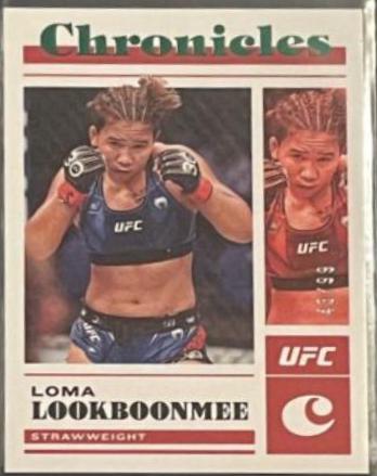 Loma Lookboonmee 2023 Panini Chronicles UFC Base Chronicles #47 Green