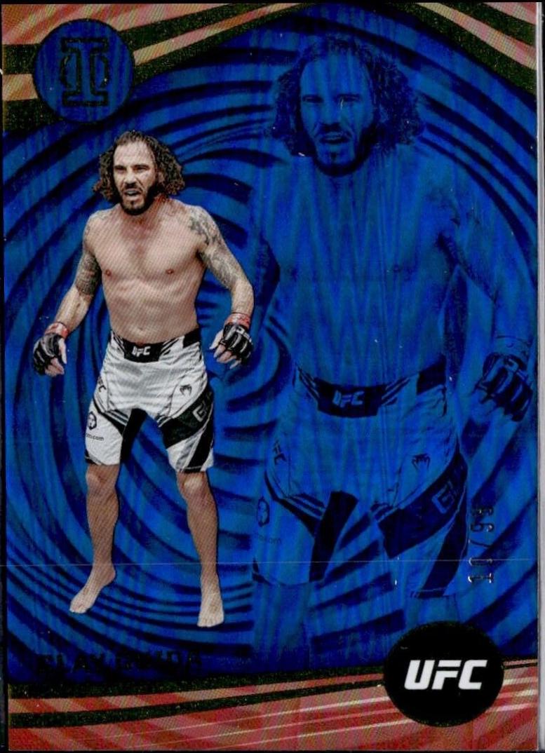Clay Guida 2023 Panini Chronicles UFC Base Illusions #277 Blue