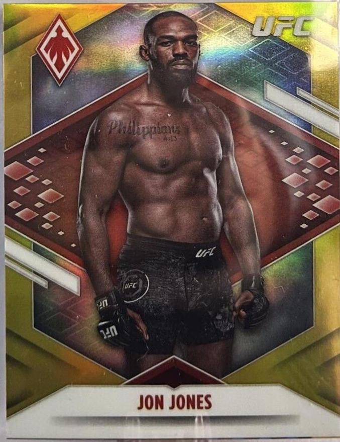 Jon Jones 2022 Panini Chronicles UFC Base One #476 Platinum