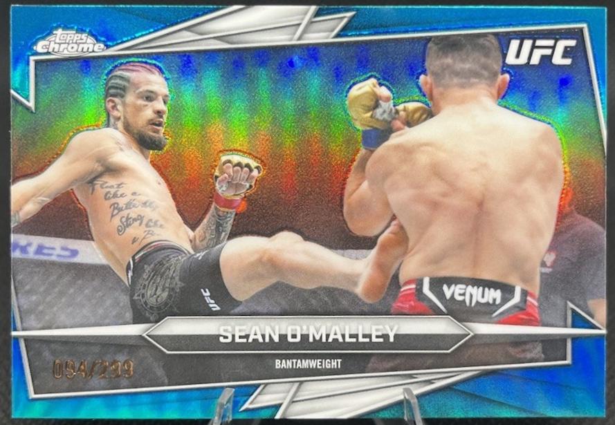 Sean O'Malley 2026 Topps Chrome UFC Base #200 Teal Refractor