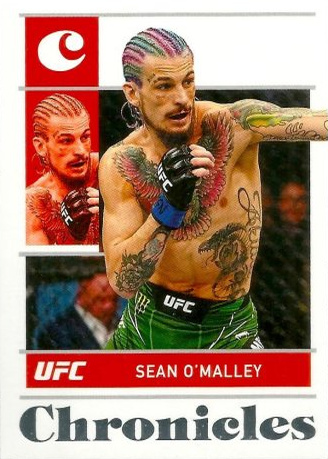 Sean O'Malley 2022 Panini Chronicles UFC Base Chronicles #70 Platinum