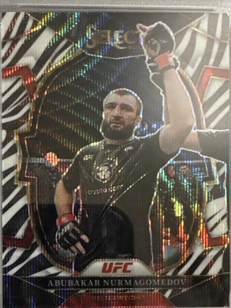 Abubakar Nurmagomedov 2023 Panini Select UFC Concourse #8 Zebra