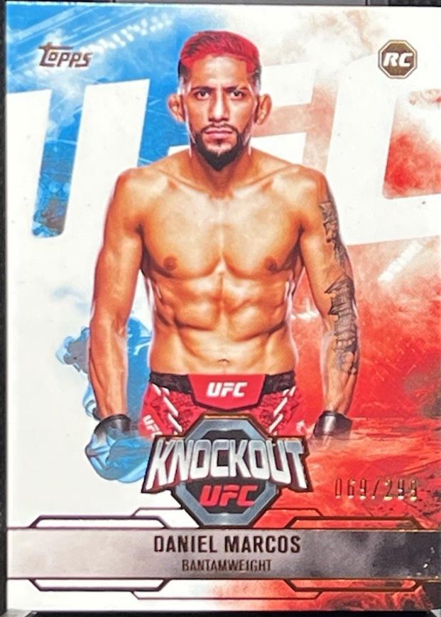 Daniel Marcos 2025 Topps Knockout UFC Base #82 Bronze