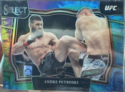 Andre Petroski 2023 Panini Select UFC Mezzanine #384 Tie Dye