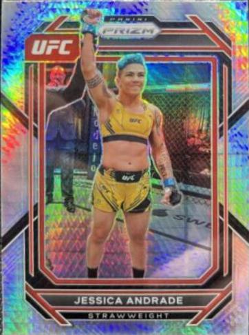 Jessica Andrade 2023 Panini Prizm UFC Base #149 Hyper