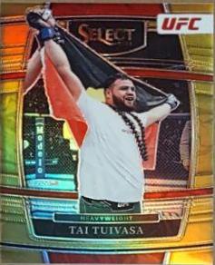 Tai Tuivasa 2022 Panini Select UFC Concourse #20 Gold