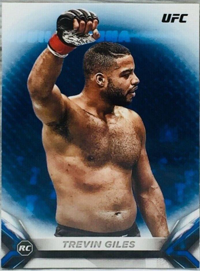 Trevin Giles 2018 Topps UFC Knockout Base #54 Blue