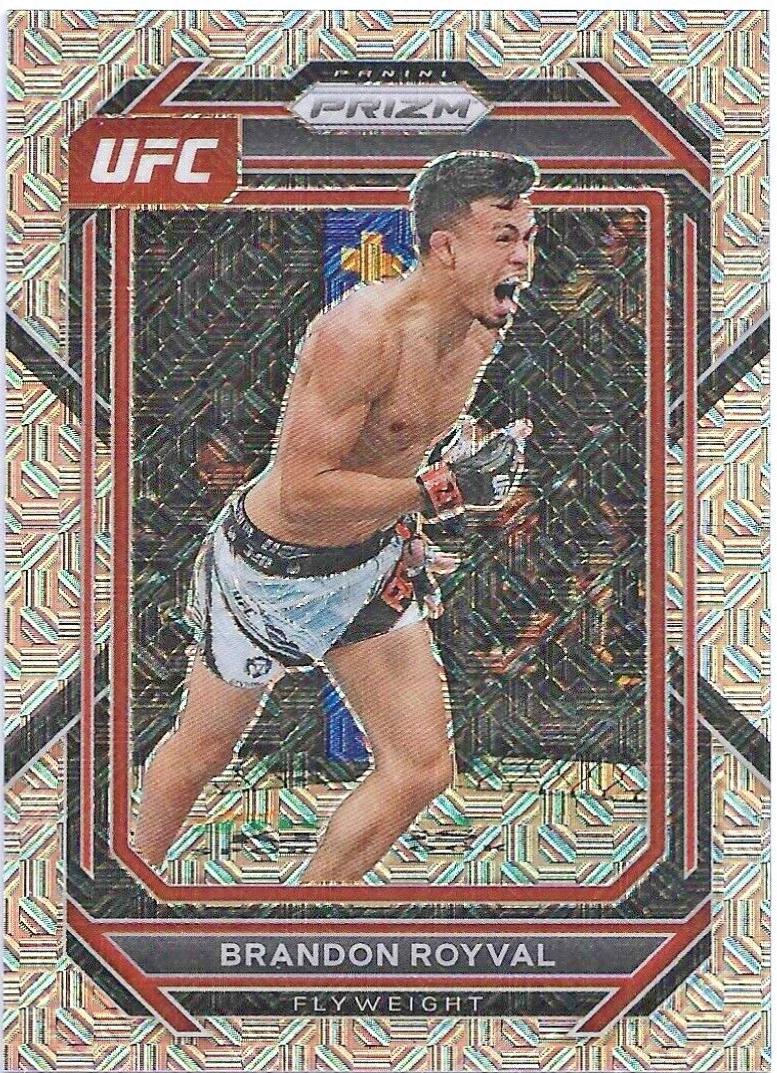 Brandon Royval 2023 Panini Prizm UFC Base #133 Mojo