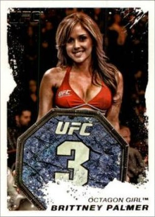 Brittney Palmer 2011 Topps UFC Moment of Truth Base #166 Diamond