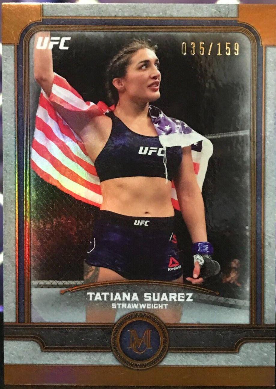 Tatiana Suarez 2019 Topps UFC Museum Collection Base #33 Copper