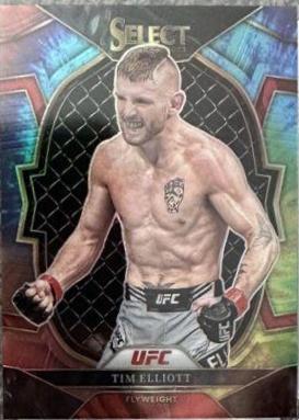 Tim Elliott 2023 Panini Select UFC Concourse #63 Tie Dye