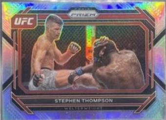 Stephen Thompson 2023 Panini Prizm UFC Base #91 Silver